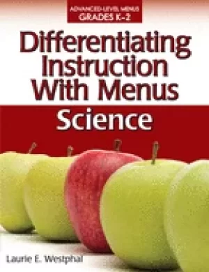 Image of differentiating instruction with menus science