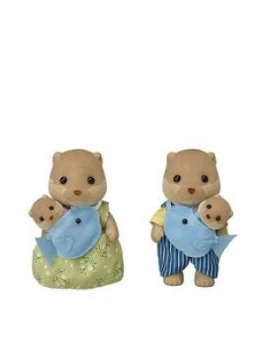 Sylvanian Families Splashy Otter Family