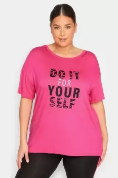 Image of Printed Active T-Shirt