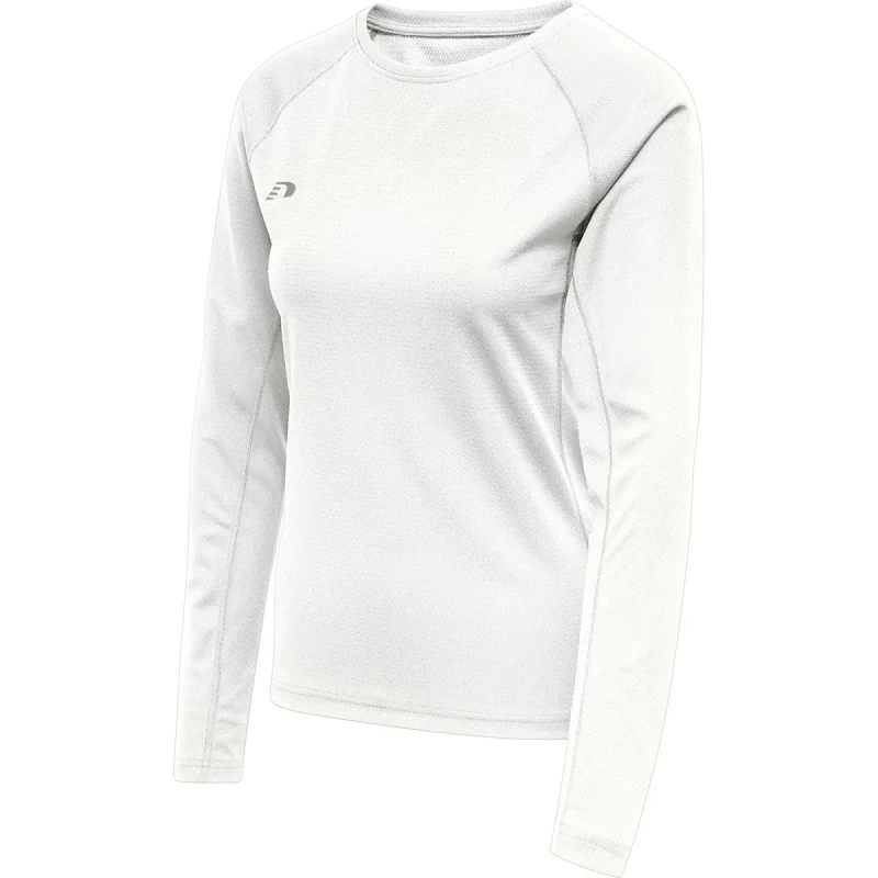 Image of Womens long-sleeved tank top Newline core running Blanc Female XL