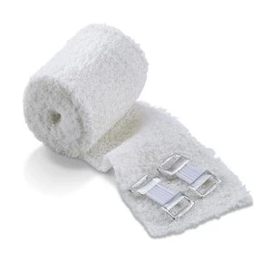 Image of Click Medical Crepe Bandage Light Support 5cmx4.5m White Ref CM0409