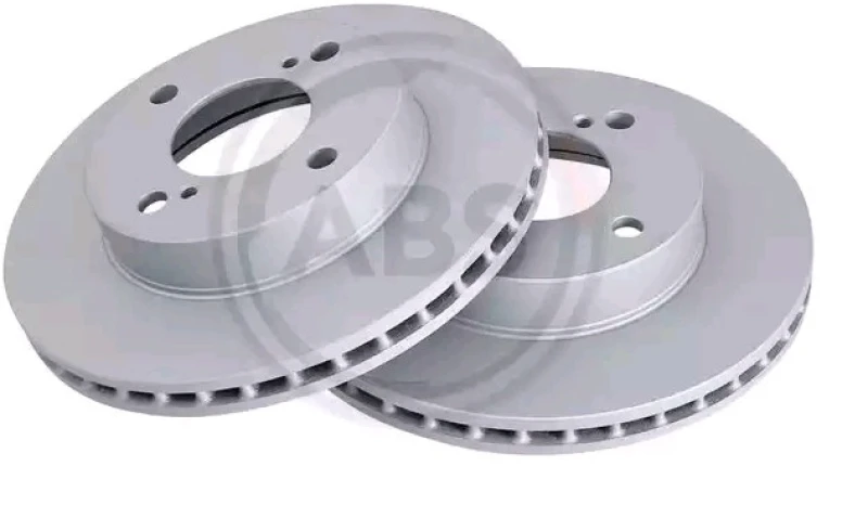 Image of A.B.S. 18498 Brake disc Vented, Coated Brake Disc (82)