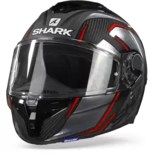 Image of Shark Spartan GT Carbon Kromium DUR Carbon Chrome Red M