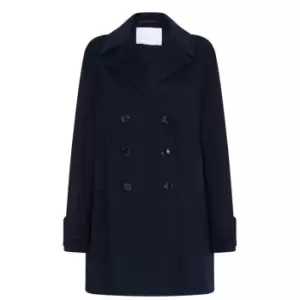 Image of Boss Pakisa Double Button Coat - Blue