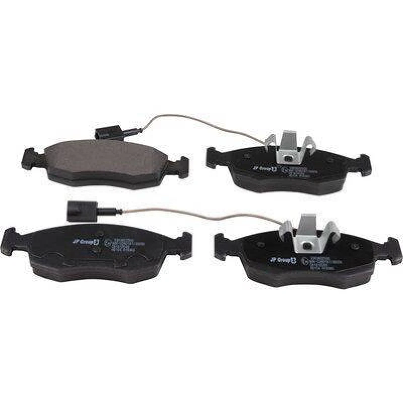 Image of JP GROUP 3363602500 Brake pad set JP with integrated wear warning contact Brake Pad Set,disc brake (402)
