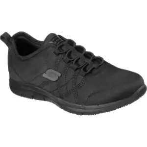 Image of Skechers Ghenter Srelt Womens Safety Shoes Black Size 3