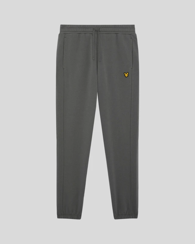 Image of Lyle & Scott Mens Sports Loopback Cotton Joggers Mercury Grey