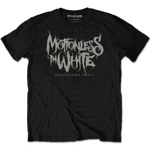 Motionless In White - Graveyard Shift Unisex X-Large T-Shirt - Black