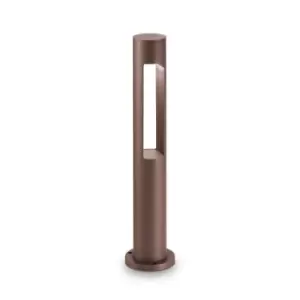 image of Acqua Outdoor Bollard Lamp 1 Light Coffee IP44, G9