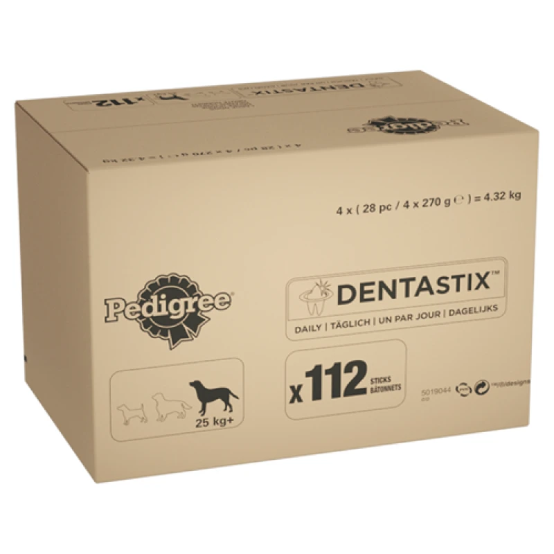 Image of Pedigree DentaStix Daily Dental Chews Large Dog 112 Sticks