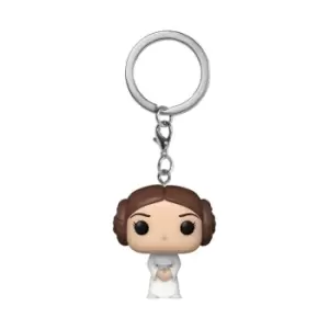 image of Star Wars Princess Leia Pop! Keychain