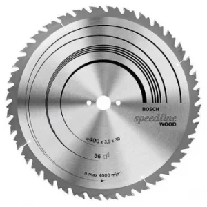 Image of Bosch 2608640682 Table Saw Blade Speedline for Wood 315x30x3.2mm 2...