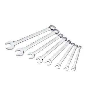 Image of Draper Hi-Torq 8 Piece Metric Combination Spanner Set