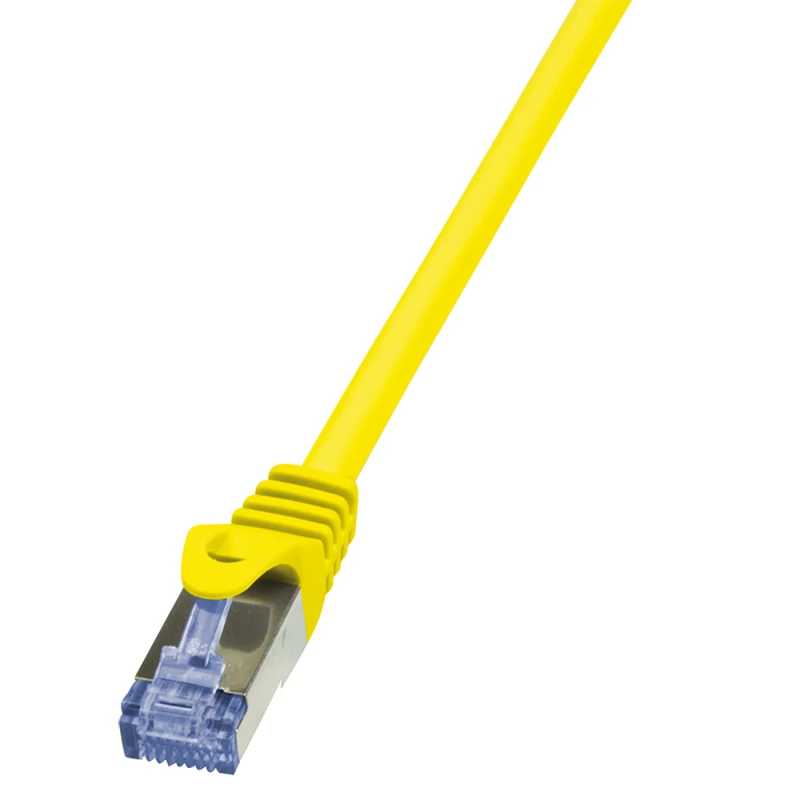 Image of LogiLink 0.5m Cat.6A 10G S/FTP networking cable Yellow Cat6a S/FTP (S-