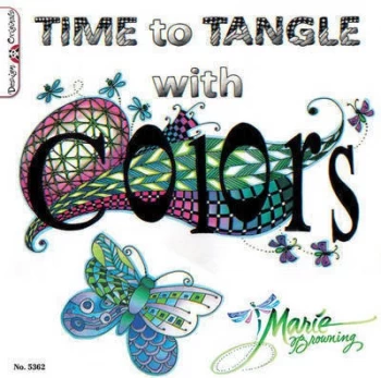 Image of Time to Tangle with Colors by Marie Browning Paperback