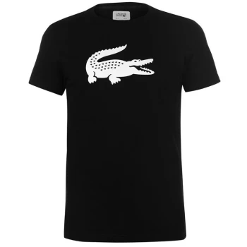 Image of Lacoste Croc II Tee - Black
