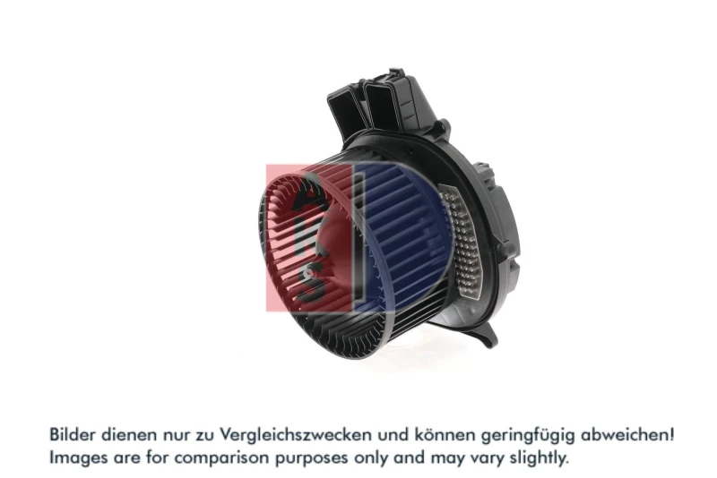 Image of AKS DASIS 128208N Blower Motor for left-hand drive vehicles Interior Blower (2669)