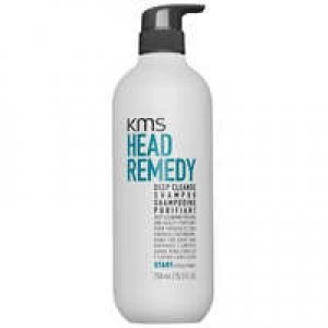 image of KMS START HeadRemedy Deep Cleanse Shampoo For Hair and Scalp 750ml