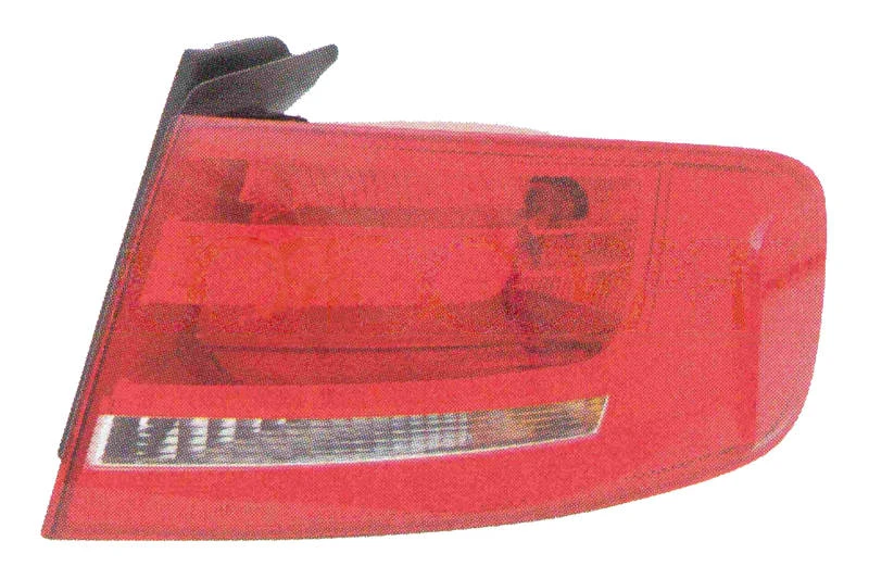 Image of PRASCO AD0244154 Rear light TYC Outer section, without bulb holder, Left Combination Rearlight (391)