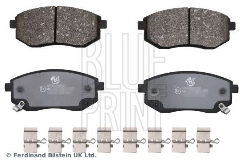 Image of Blue PRINT Brake pad set Blue PRINT ADBP420202