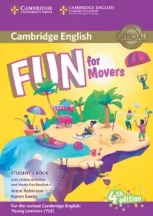 Image of Fun for Movers Student's Book with Online Activities with Audio and Home Fun Booklet 4