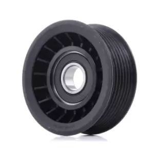 Image of RIDEX Idler Pulley 312D0134 Guide Pulley,Deflection Pulley HONDA,JEEP,DODGE,CIVIC VIII Hatchback (FN, FK),CR-V III (RE),ACCORD VIII (CU)