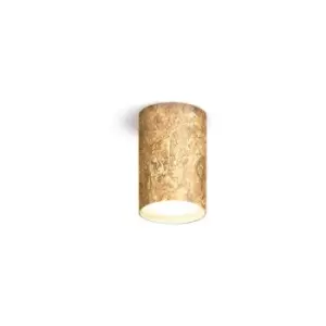 image of Kolarz TUBE - Surface Mounted Spotlight - Vintage Gold Finish, 1x GX53