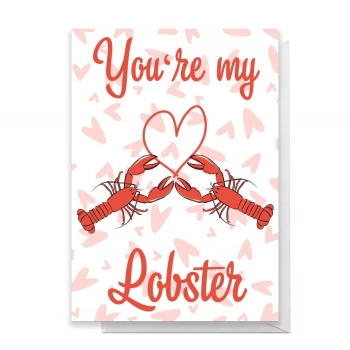 Image of Friends Valentine's Lobster Greetings Card - Giant Card