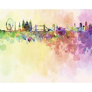 Image of ohpopsi London Wall Mural Multi 19.6m XL