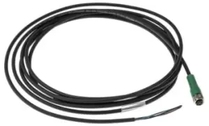 Image of Phoenix Contact, SAC-3P- 3.0-PUR/M 8FS Series, Straight M8 to Unterminated Cable assembly, 3 Core 3m Cable