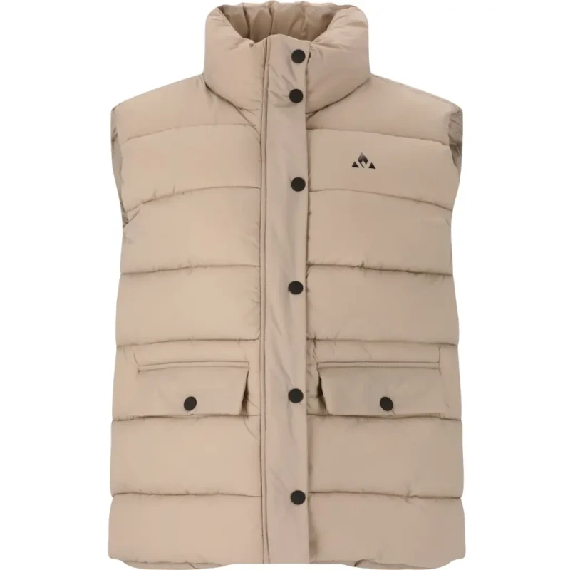 Image of Whistler Womens Whistler Amaretto Puffer Vest Beige Female 36