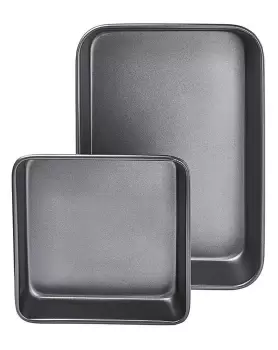 Image of MasterClass Twin Pack Roast & Bake Pans
