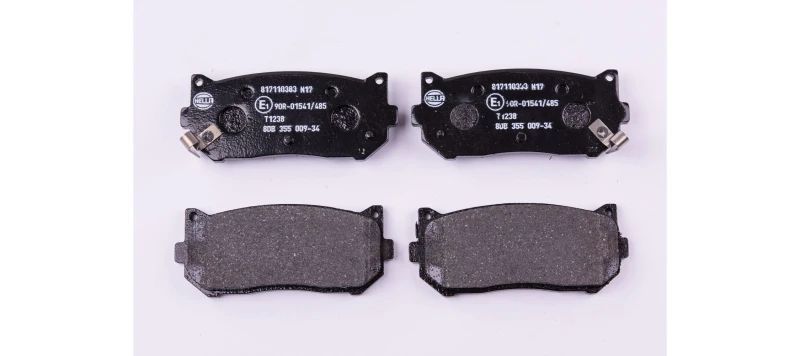 Image of HELLA Brake pad set HELLA 8DB 355 009-341