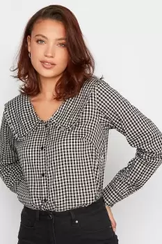 image of Tall Gingham Collar Shirt