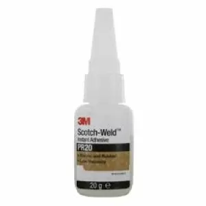 Image of 3M Pr20 Adhesive, Plastic / Rubber, Cyano, 20G
