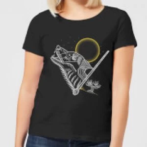 Image of Harry Potter Lupin Womens T-Shirt - Black