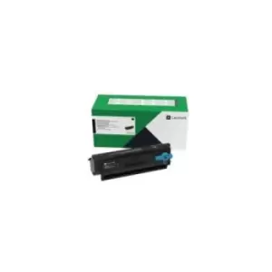 image of Lexmark 55B2X00 Black Laser Toner Ink Cartridge