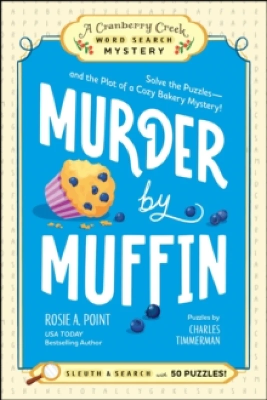 Image of Murder by Muffin: Book 2 : Solve the Puzzlesand the Plot of a Cozy Bakery Mystery! Paperback / softback