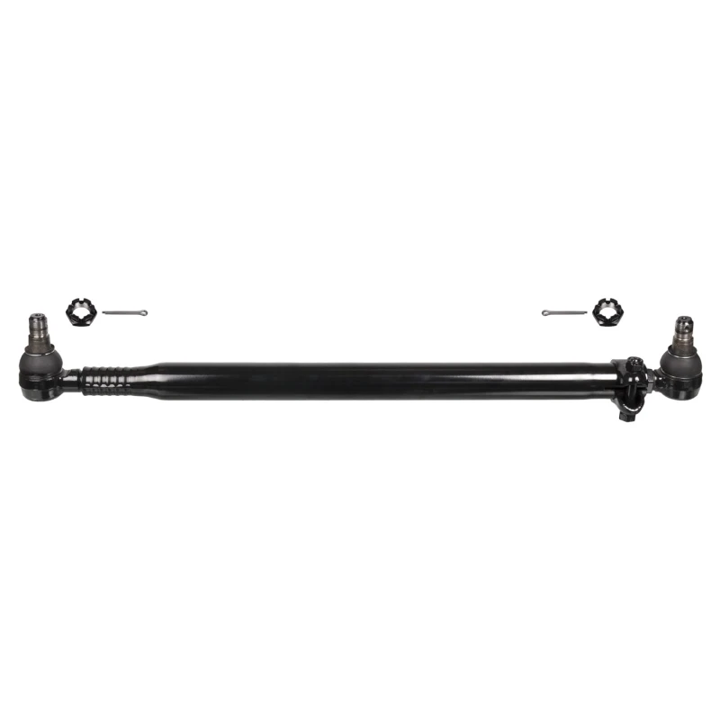 Image of FEBI BILSTEIN 35178 Centre Rod Assembly Front Axle Left, with crown nut, OE Turbo NEW Centre Rod Assembly (285)