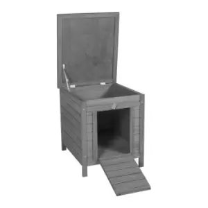 Image of Charles Bentley FSC Shelter Hutch Box Grey