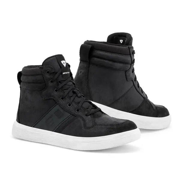 Image of REV'IT! Shoes Kick Black White Size 45