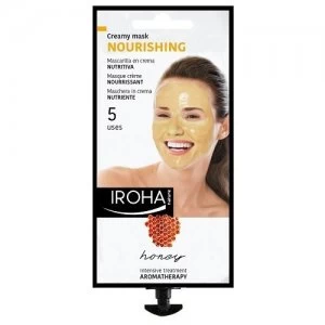 image of IROHA Nourishing Cream Face Mask With Honey 25ml