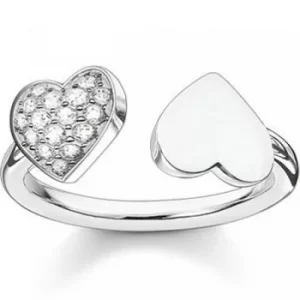 Image of Ladies Thomas Sabo Sterling Silver Ring Size S.5