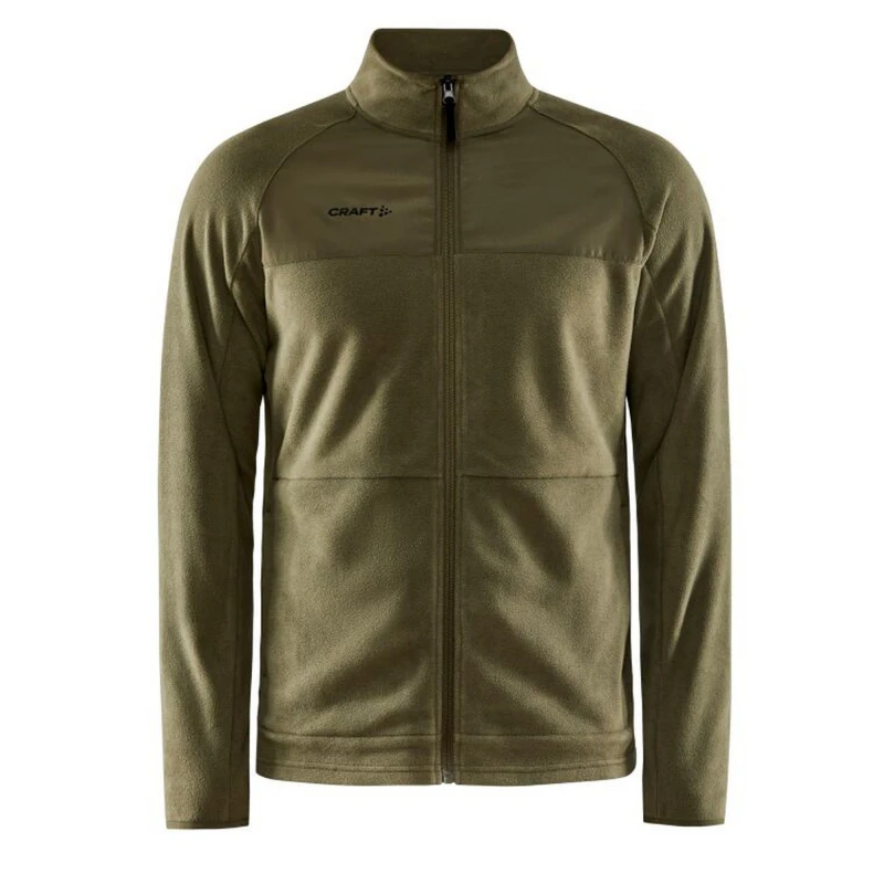 Image of Craft CRAFT Men ADV Explore Fleece Midlayer in Dark Brown Size: Small Dark Brown S Male 5063425821228