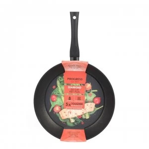 image of Progress Diamond Frying Pan - Black