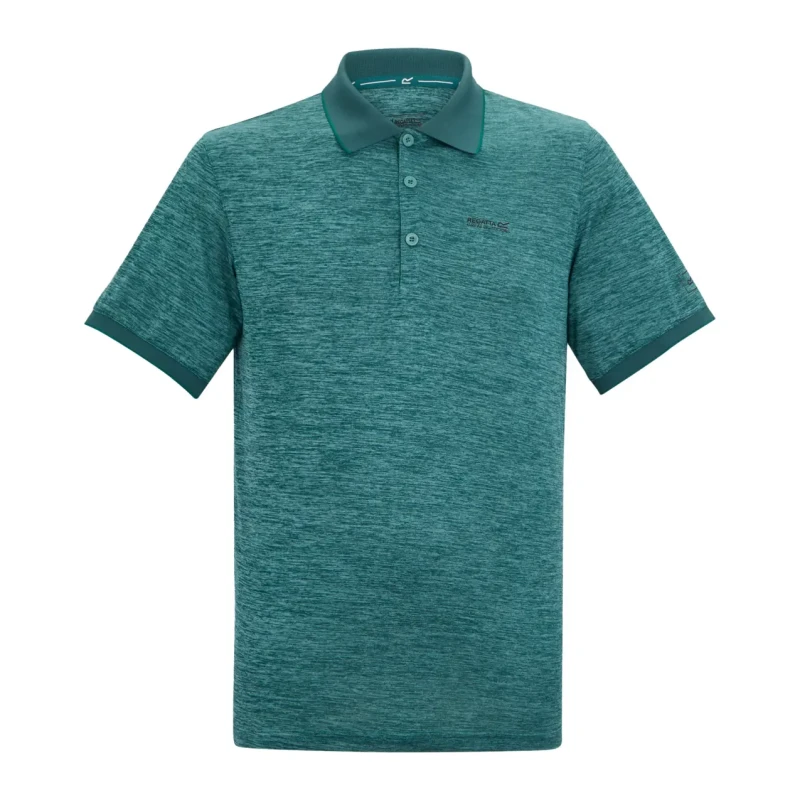 Image of Regatta Mens Remex Active Polo Shirt in Mint Size: XL Mint Male XL
