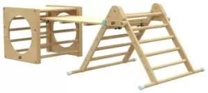 image of TP Toys Triangle Cube Bridge With Slide