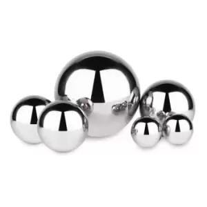 Image of Stainless Steel Gazing Balls - Set of 6 M&W
