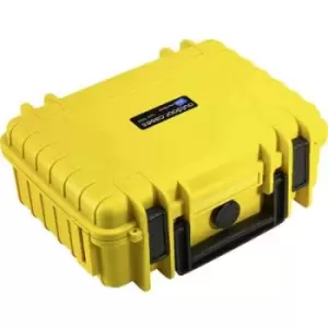 image of B & W International Outdoor case outdoor.cases Typ 1000 4.1 l (W x H x D) 270 x 215 x 105mm Yellow 1000/Y/SI