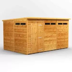 Image of Power 12' x 8' Pent Security Shed